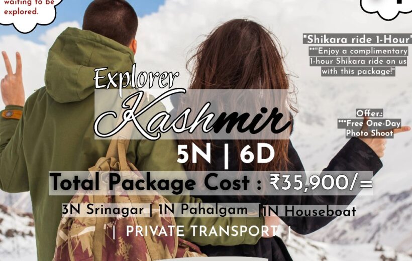 Kashmir Blissful Odyssey 6D-5N