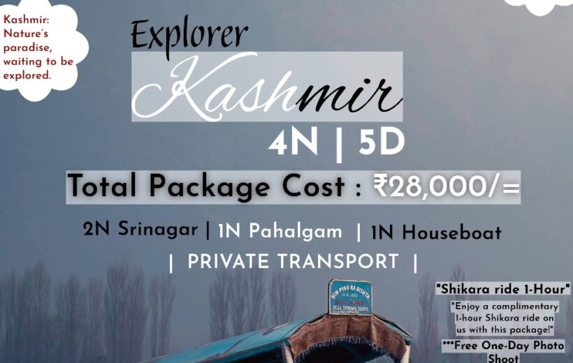 Kashmir Essence Tour 5D-4N